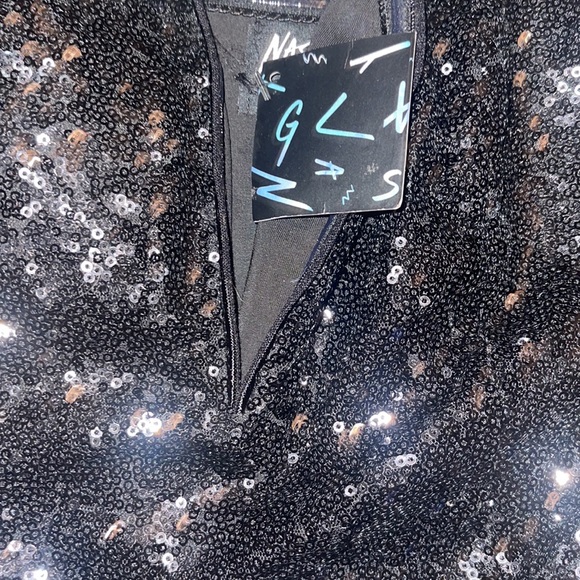 VINTAGE NASTY GAL SEQUIN SWEETHEART DRESS - Picture 5 of 5